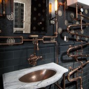 Steampunk Bathroom Dreams Reality
